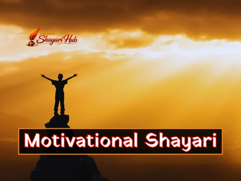 Best Motivational Shayari in Hindi