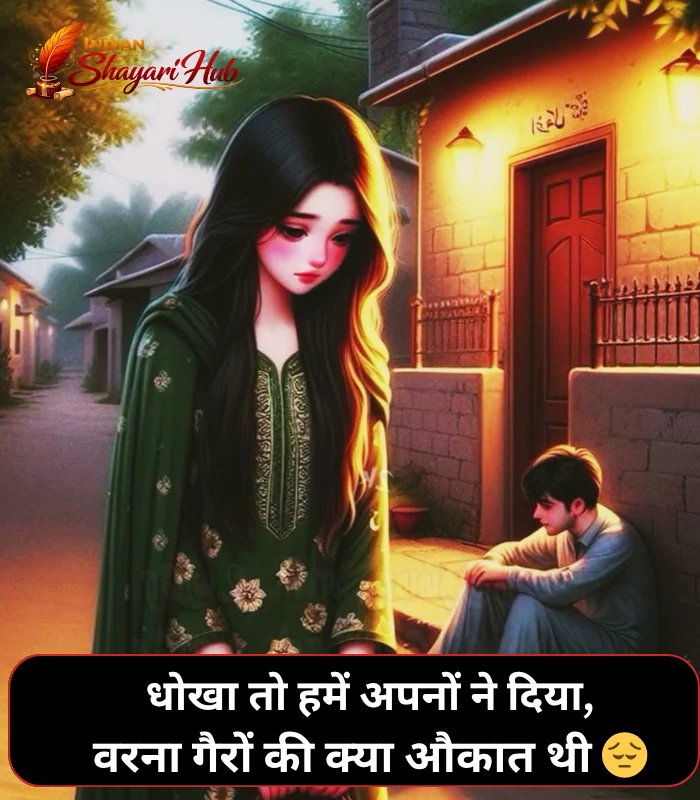 Dhoka Shayari in Hindi