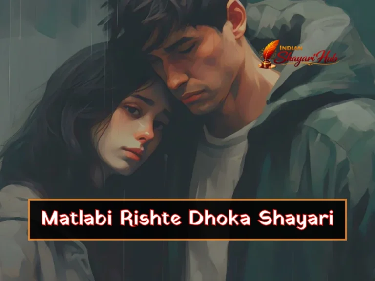 Matlabi Rishte Dhoka Shayari