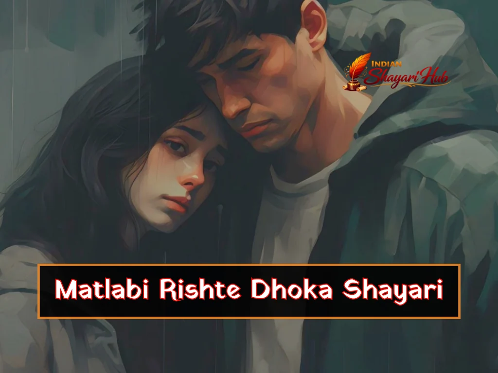 Matlabi Rishte Dhoka Shayari